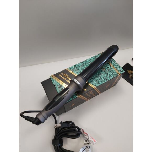 Aria Beauty - Stand Out Salon Series 1.25 " Black Infrared Curler Ceramic - Picture 7 of 16